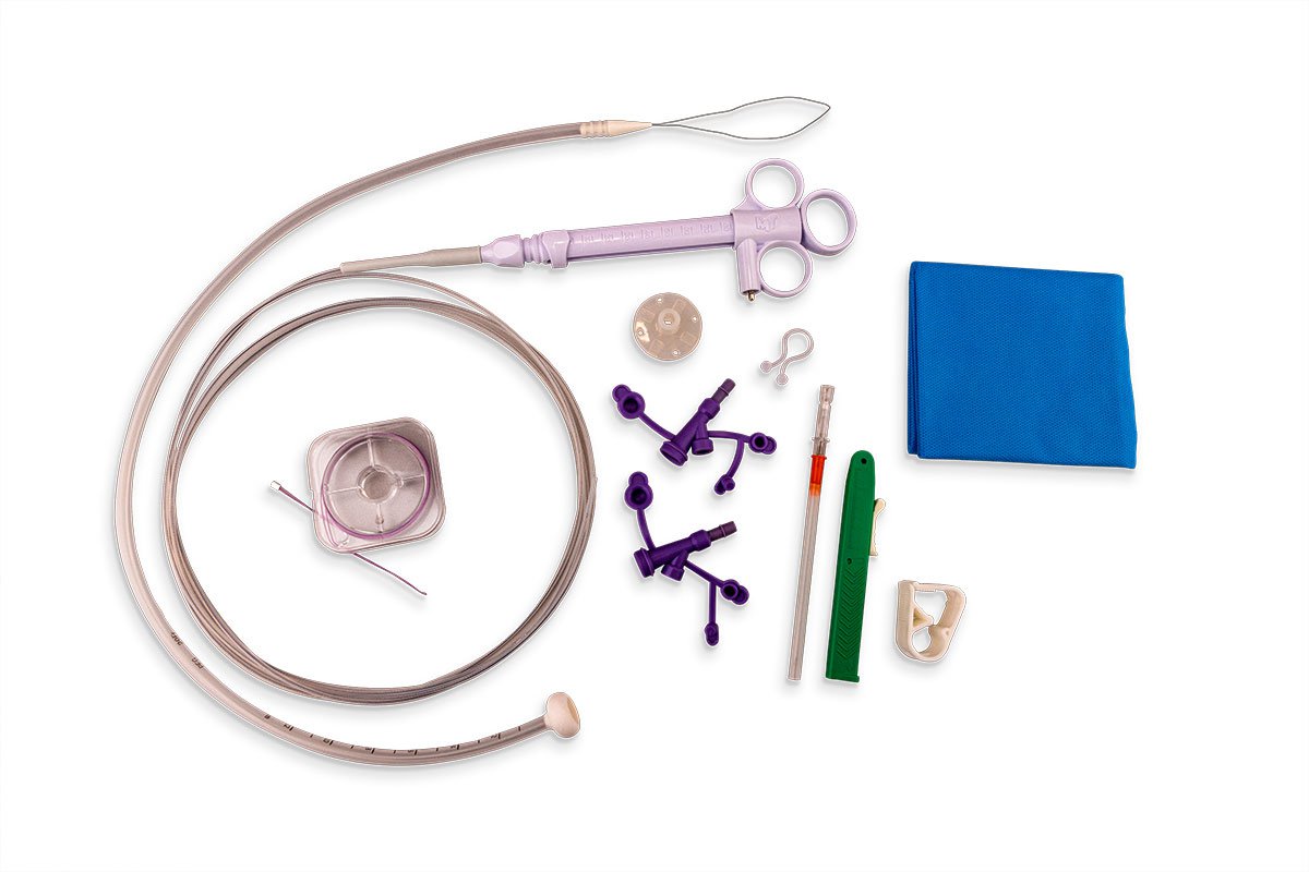 Conjunto para Gastrostomia Percutânea Peg Blenta 24FR x 60cm