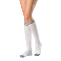Meia de Compressão 3/4 Sigvaris 170 Traveno 15-20mmHg Branca