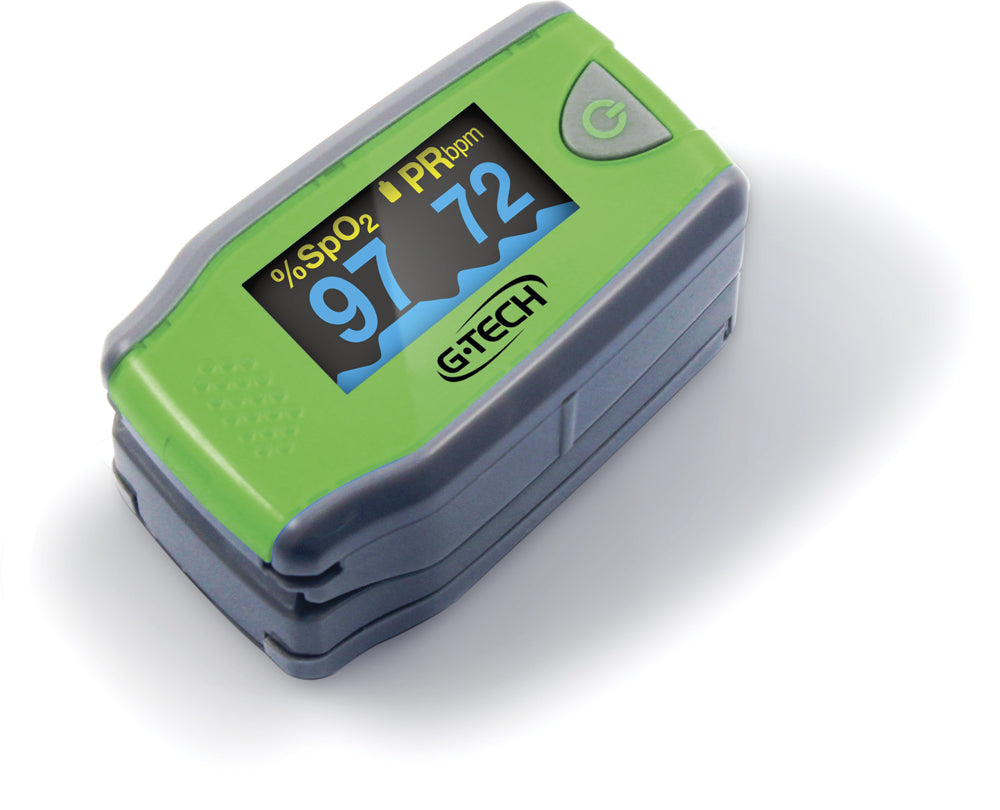 Oxímetro Infantil G-TECH OLED | Alta Precisão para Crianças | Original com Garantia