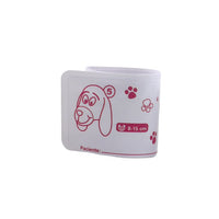 Braçadeira MD Soft Neonatal 2 Tubos Fechamento Velcro 5 Vinho