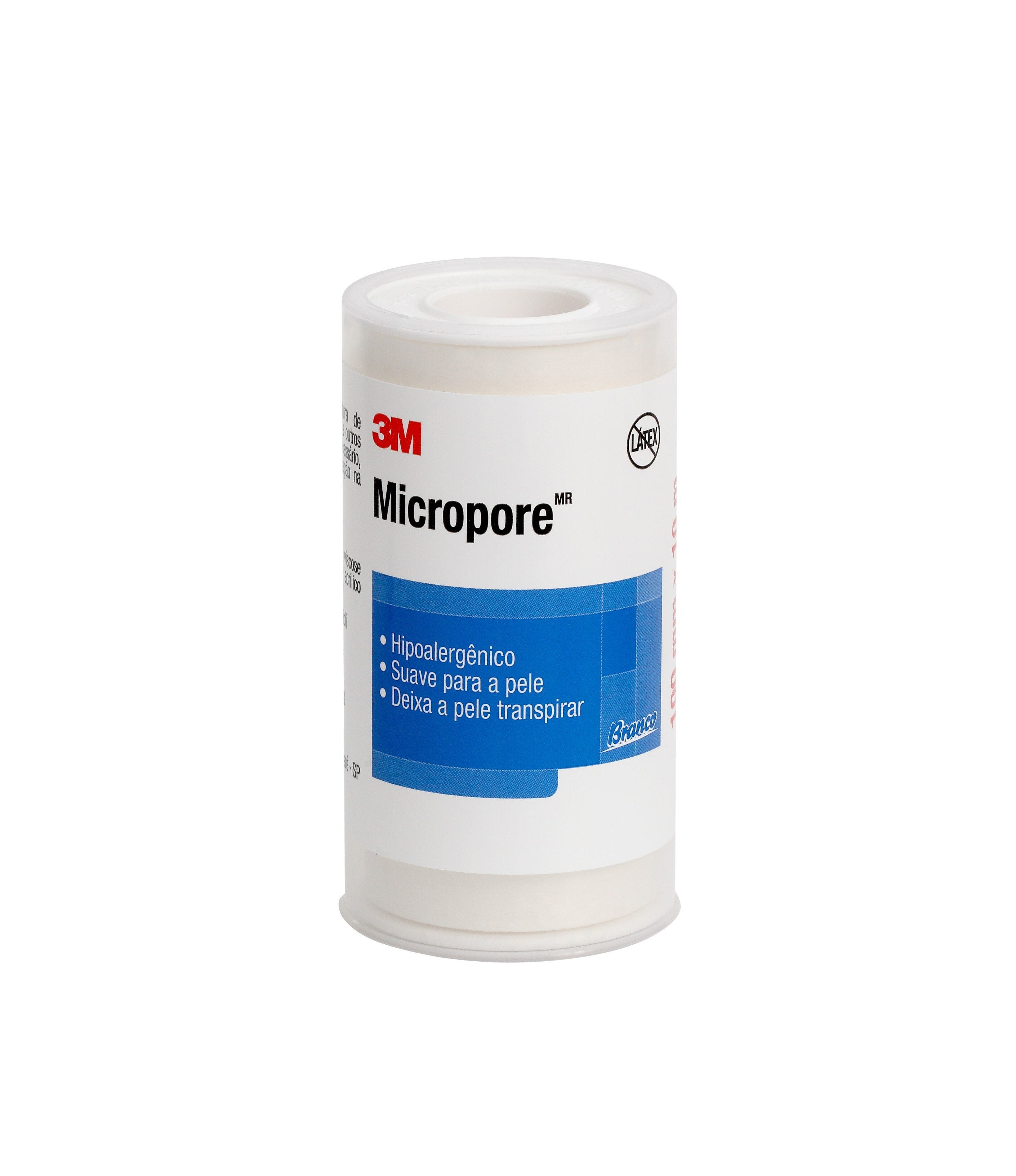 Fita Micropore 1530 3M 10cm x10m Branco