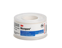 Fita Micropore 1530 3M 2,5cm x10m Branco