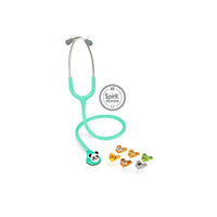 Estetoscópio Spirit Master Lite Fun-Animal Pediátrico Verde
