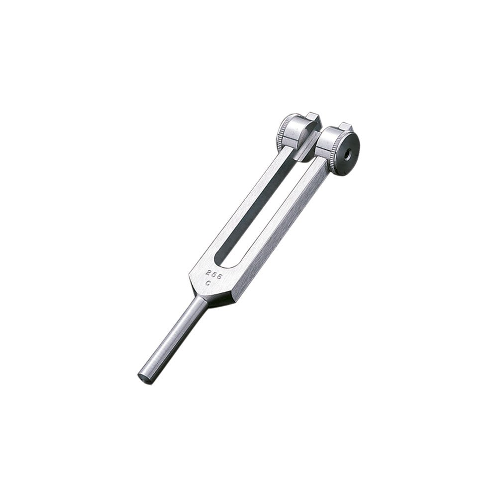 Diapasão Médico MD 256 CPS com Fixador Prata