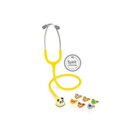 Estetoscópio Spirit Master Lite Fun-Animal Pediátrico Amarelo