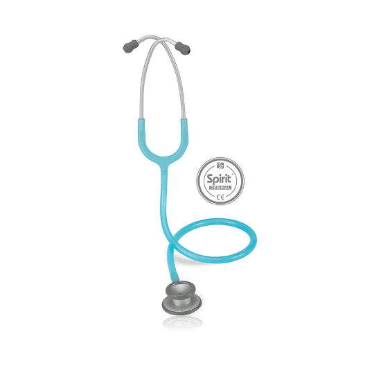 Estetoscópio Spirit Pro-Lite Pediátrico Azul Perolizado