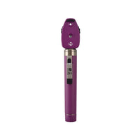 Oftalmoscópio MD Omni 2.5V LED com Estojo Macio Roxo
