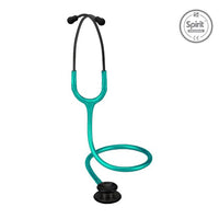 Estetoscópio Spirit Professional Adulto Black Edition Verde Perolizado