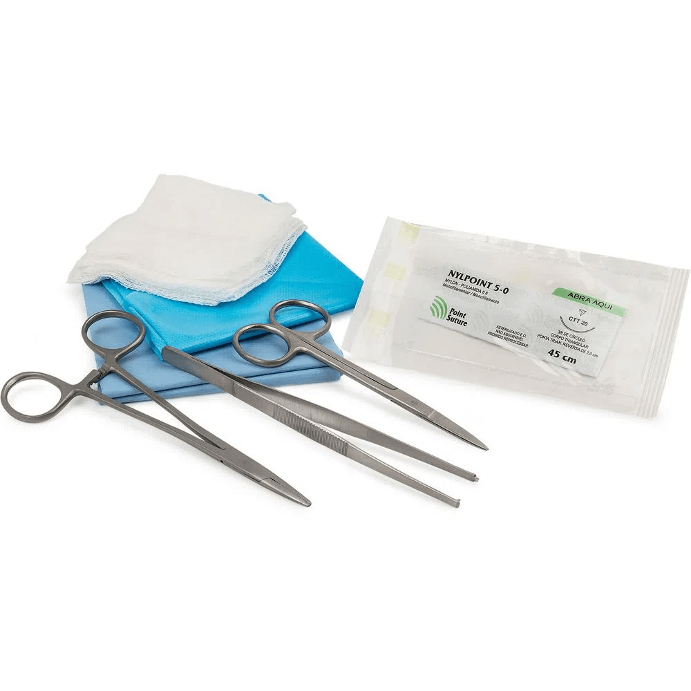 Kit Sutura Estéril Descartável Kolplast