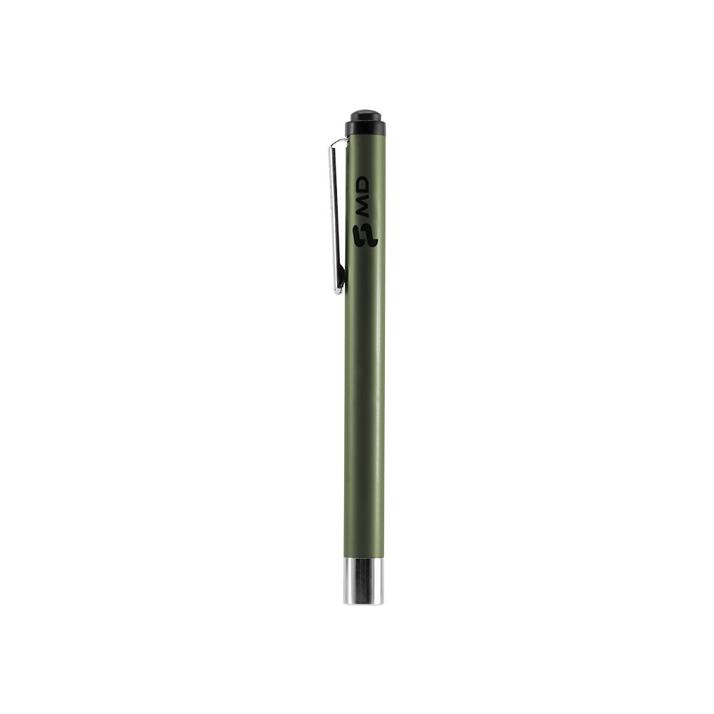 Lanterna Clínica Penlight MD LED Radiantlite II Metal Verde